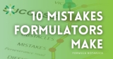 Top 10 mistakes indie formulators make and how to avoid them