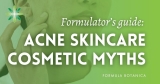 Formulating for acne-prone skin: the Do’s, Don’ts and Myths